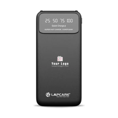 Buy Lapcare Dual USB Power Bank in bulk for Corporate Gifting | Corporate Gyft