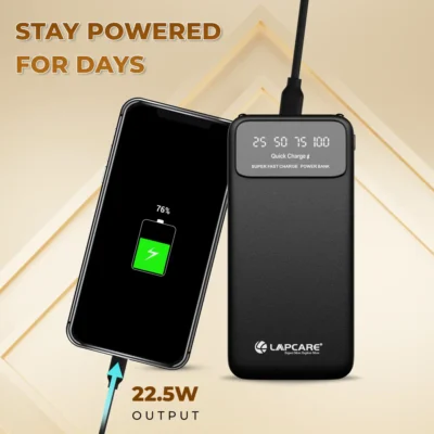Buy Lapcare Dual USB Power Bank in bulk for Corporate Gifting | Corporate Gyft