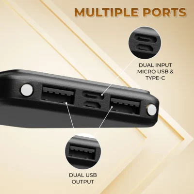 Buy Lapcare Dual USB Power Bank in bulk for Corporate Gifting | Corporate Gyft
