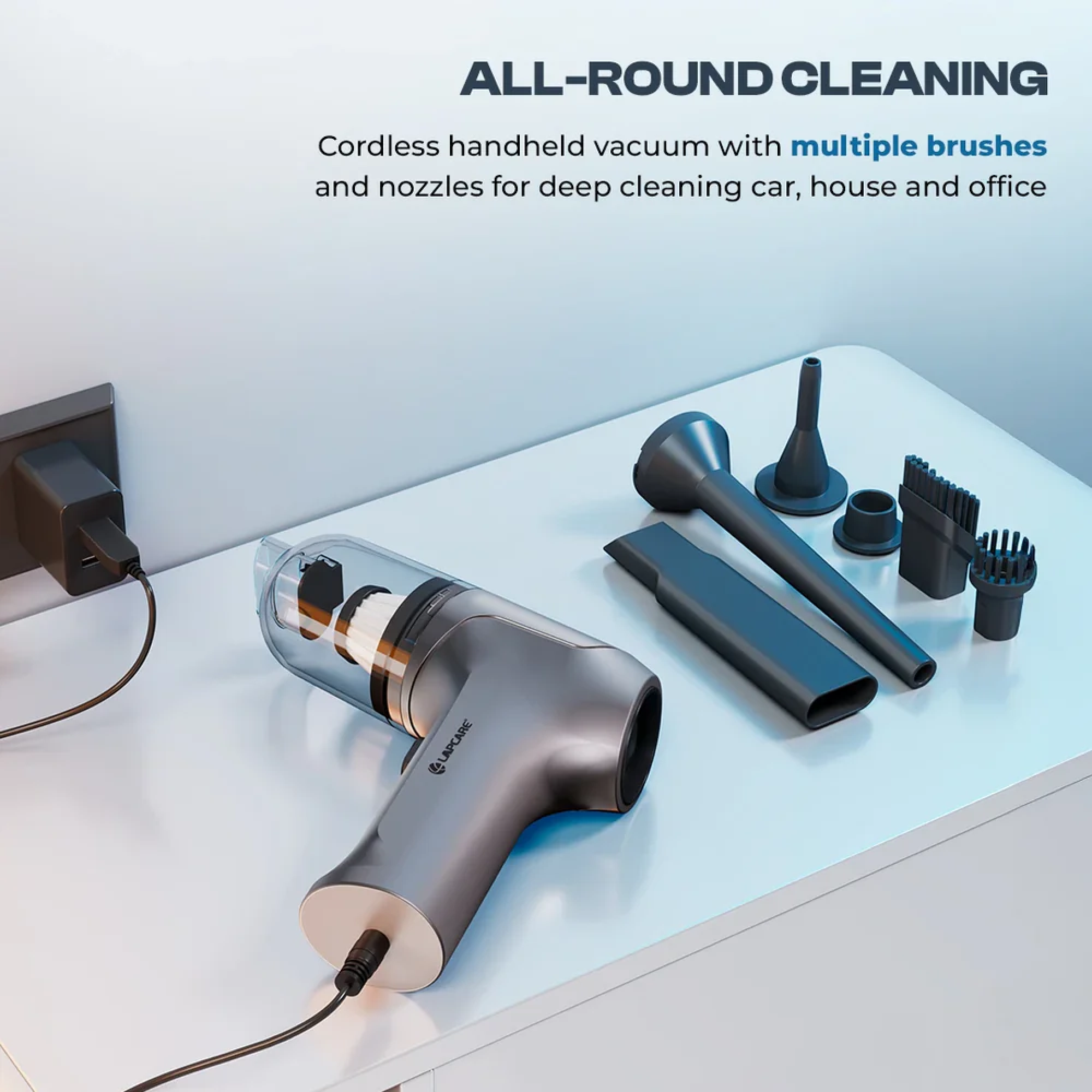 Lapcare Blosuk Car Vacuum Cleaner Buy Lapcare Blosuk Car Vacuum Cleaner in bulk for Corporate Gifting | Corporate Gyft