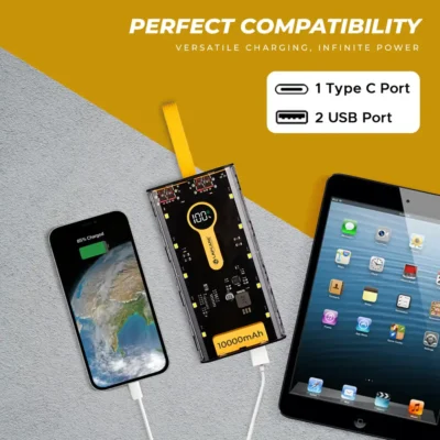 Buy Lapcare 22 W Transparent Power Bank in bulk for Corporate Gifting | Corporate Gyft