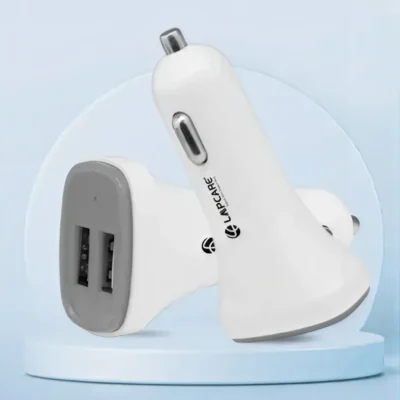 Buy Lapcare Car Charger With Dual Ports in bulk for Corporate Gifting | Corporate Gyft