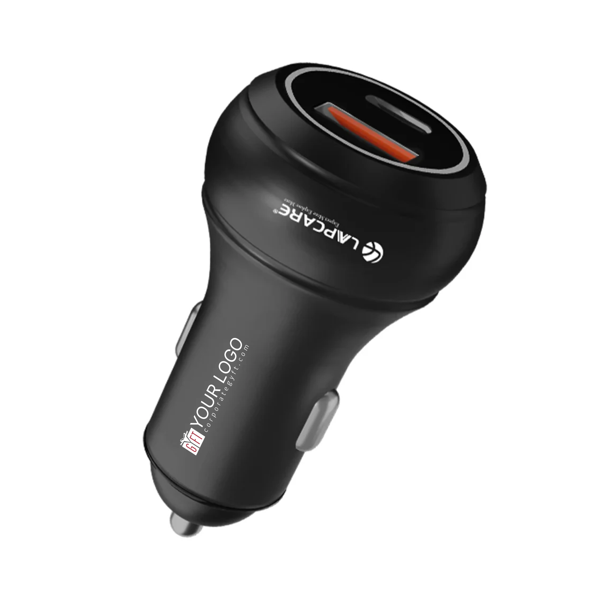 Lapcare Carge 145 Car Charger - Black Buy Lapcare Carge 145 Car Charger - Black in bulk for Corporate Gifting | Corporate Gyft
