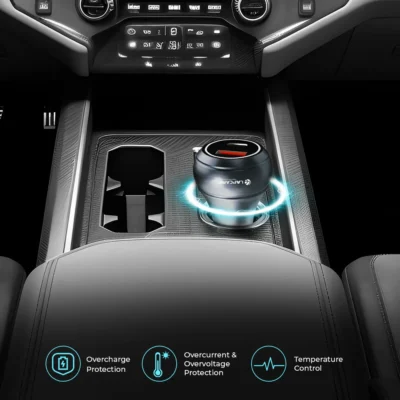 Buy Lapcare Carge 145 Car Charger - Black in bulk for Corporate Gifting | Corporate Gyft