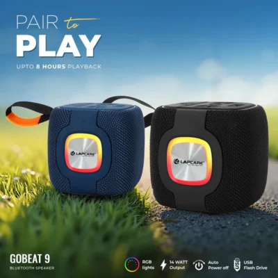 Buy Lapcare Go Beat 9 Bluetooth Speaker - Black in bulk for Corporate Gifting | Corporate Gyft