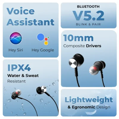 Buy Lapcare Hoods Wireless Neckband in bulk for Corporate Gifting | Corporate Gyft