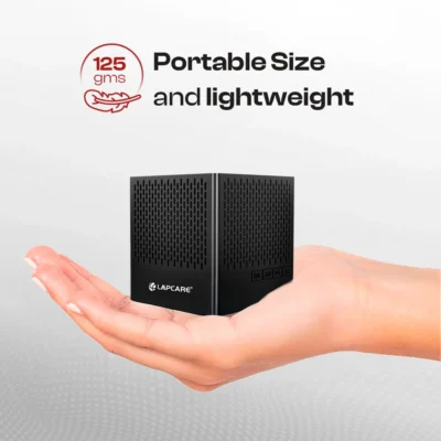 Buy Lapcare Kube Portable Bluetooth Speaker – Black in bulk for Corporate Gifting | Corporate Gyft