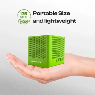 Buy Lapcare Kube Portable Bluetooth Speaker – Green in bulk for Corporate Gifting | Corporate Gyft