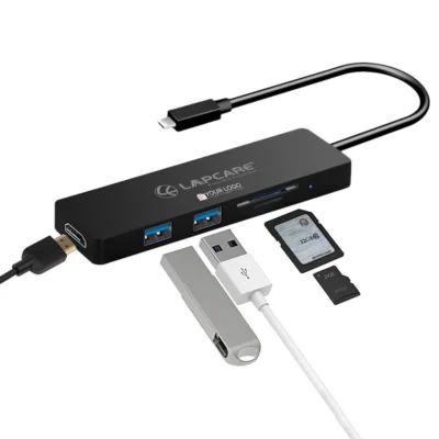 Buy Lapcare Lap-C 5 in 1 Hub in bulk for Corporate Gifting | Corporate Gyft