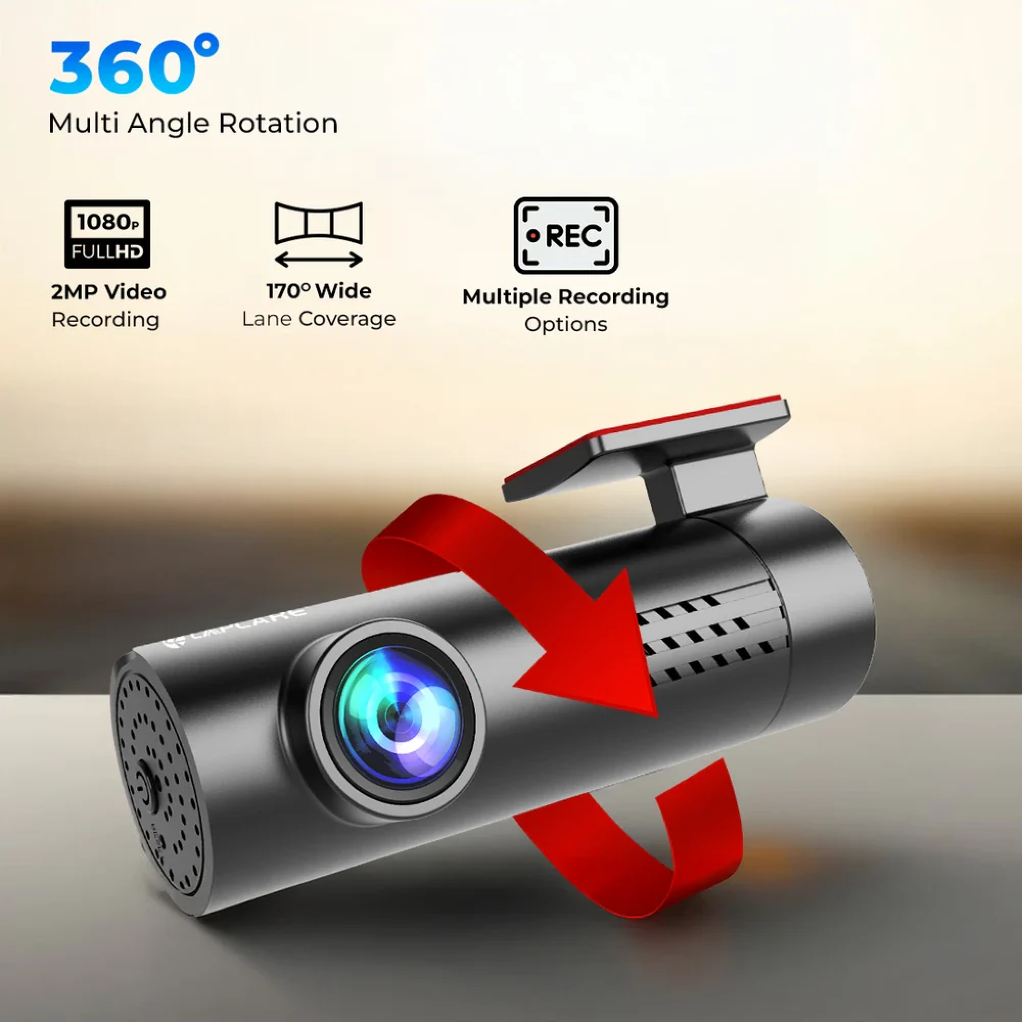 Lapcare Lapcam Dash Camera Buy Lapcare Lapcam Dash Camera in bulk for Corporate Gifting | Corporate Gyft