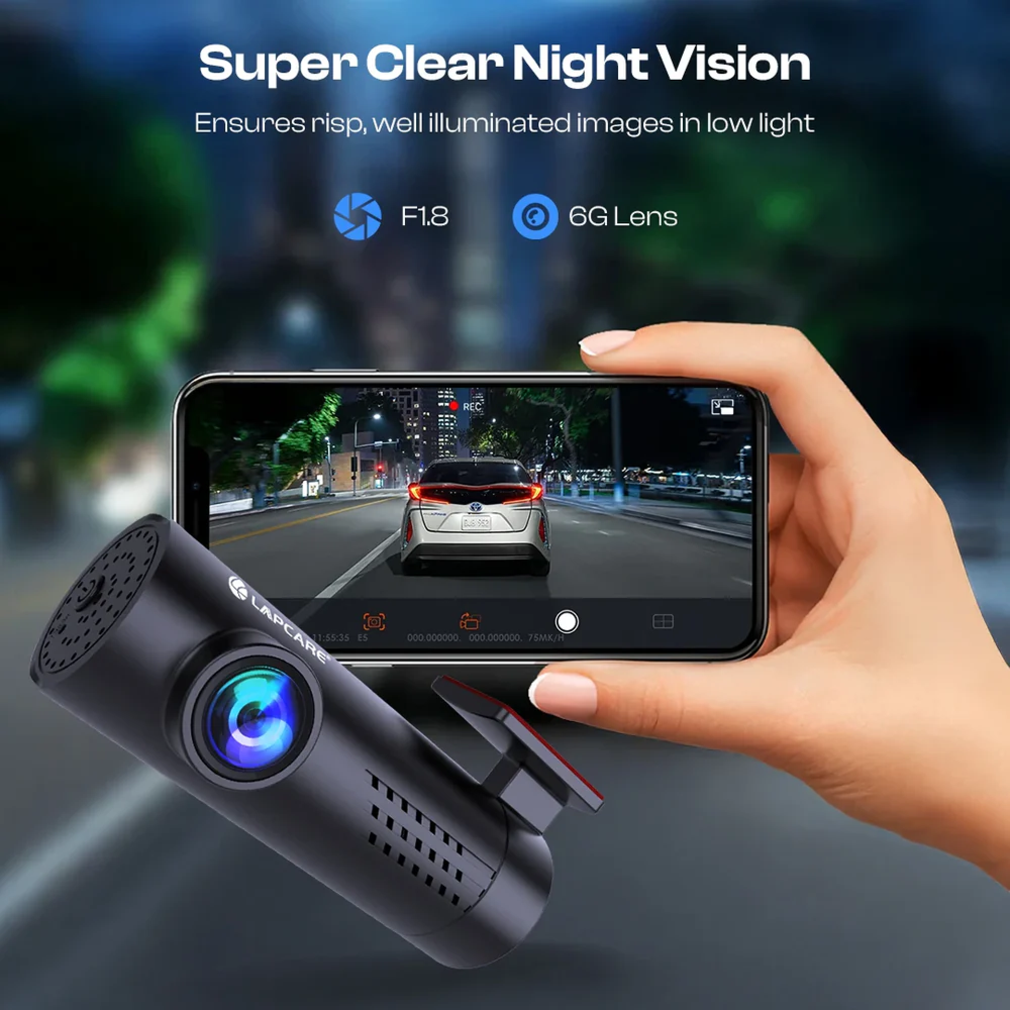 Lapcare Lapcam Dash Camera Buy Lapcare Lapcam Dash Camera in bulk for Corporate Gifting | Corporate Gyft