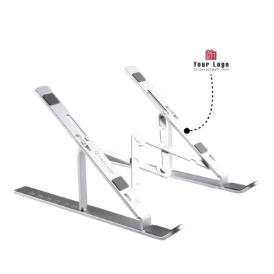 Buy Lapcare Foldable Aluminium Laptop Stand in bulk for Corporate Gifting | Corporate Gyft