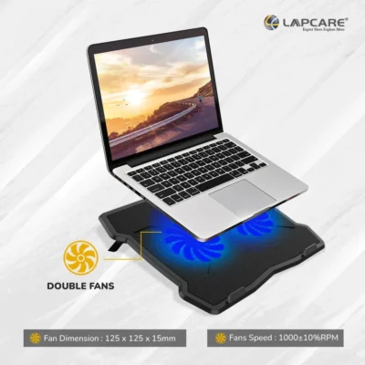Buy Lapcare Lapkool-II Dual Fan Laptop Stand in bulk for Corporate Gifting | Corporate Gyft