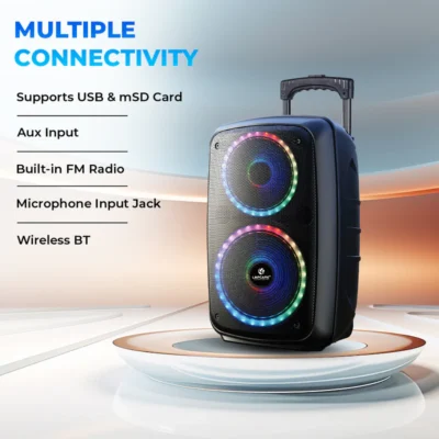 Buy Lapcare Lapsonic Wireless Party Speaker in bulk for Corporate Gifting | Corporate Gyft