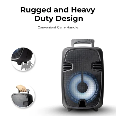 Buy Lapcare Lapsonic I Portable Trolley Speaker in bulk for Corporate Gifting | Corporate Gyft