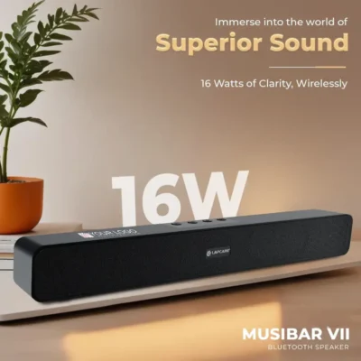 Buy Lapcare Musibar 7 Bluetooth Soundbar – Black in bulk for Corporate Gifting | Corporate Gyft