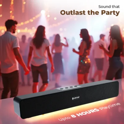 Buy Lapcare Musibar 7 Bluetooth Soundbar – Black in bulk for Corporate Gifting | Corporate Gyft