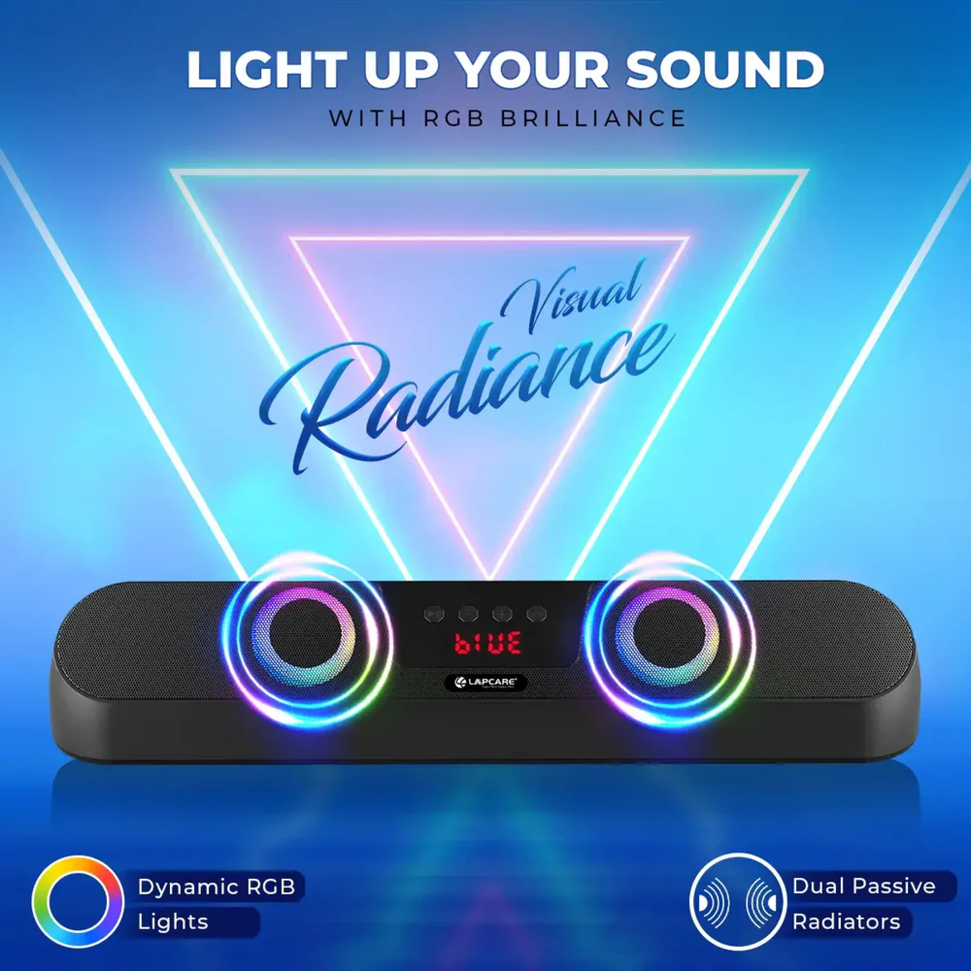 Lapcare Musibar III Bluetooth Soundbar Buy Lapcare Musibar III Bluetooth Soundbar in bulk for Corporate Gifting | Corporate Gyft