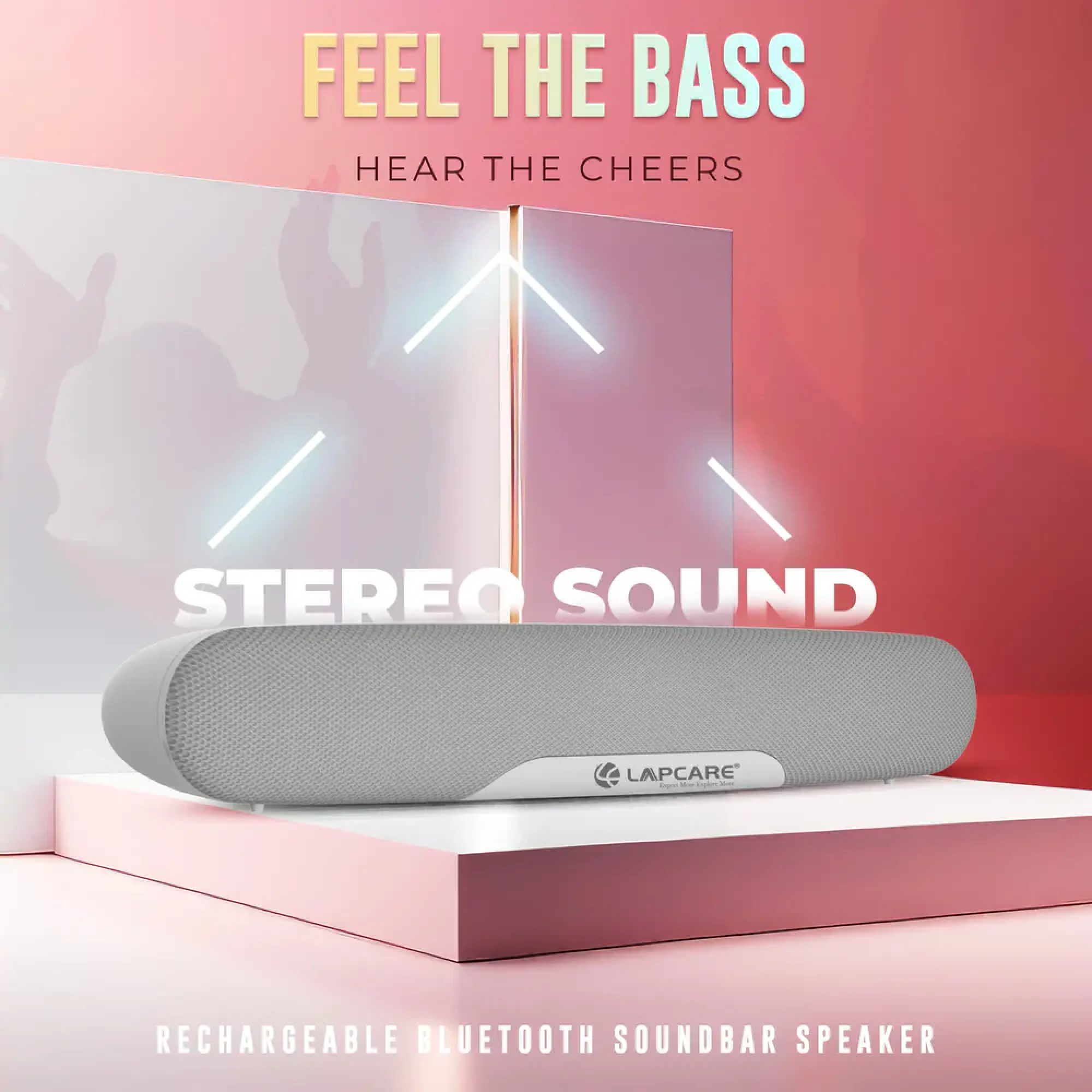 Lapcare Musibar VI Bluetooth Soundbar – White Buy Lapcare Musibar VI Bluetooth Soundbar – White in bulk for Corporate Gifting | Corporate Gyft