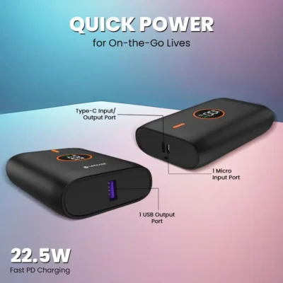 Buy Lapcare 22.5 W Fast Charging Power Bank in bulk for Corporate Gifting | Corporate Gyft