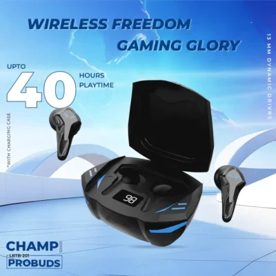 Buy Lapcare Probuds Champ Series – Black in bulk for Corporate Gifting | Corporate Gyft