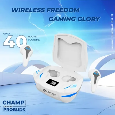 Buy Lapcare Probuds Champ Series – White in bulk for Corporate Gifting | Corporate Gyft
