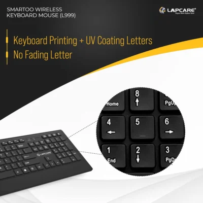 Buy Lapcare Smartoo Wireless Combo Keyboard and Mouse in bulk for Corporate Gifting | Corporate Gyft