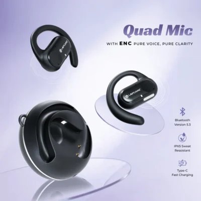 Buy Lapcare Solubuds Over-Ear Wireless EarPod – White in bulk for Corporate Gifting | Corporate Gyft