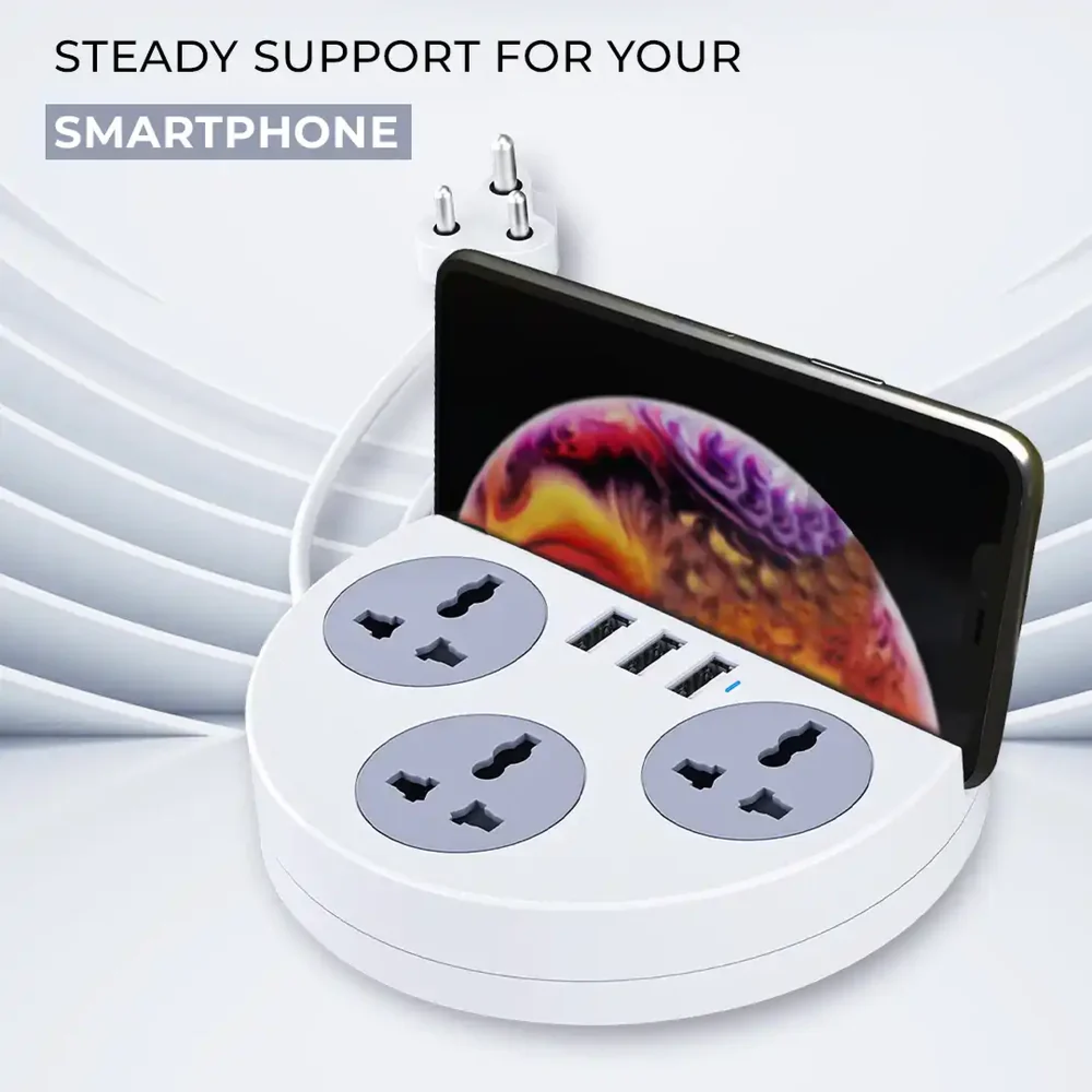 Lapcare Spike Buster Multiple Power Hub Buy Lapcare Spike Buster Multiple Power Hub in bulk for Corporate Gifting | Corporate Gyft