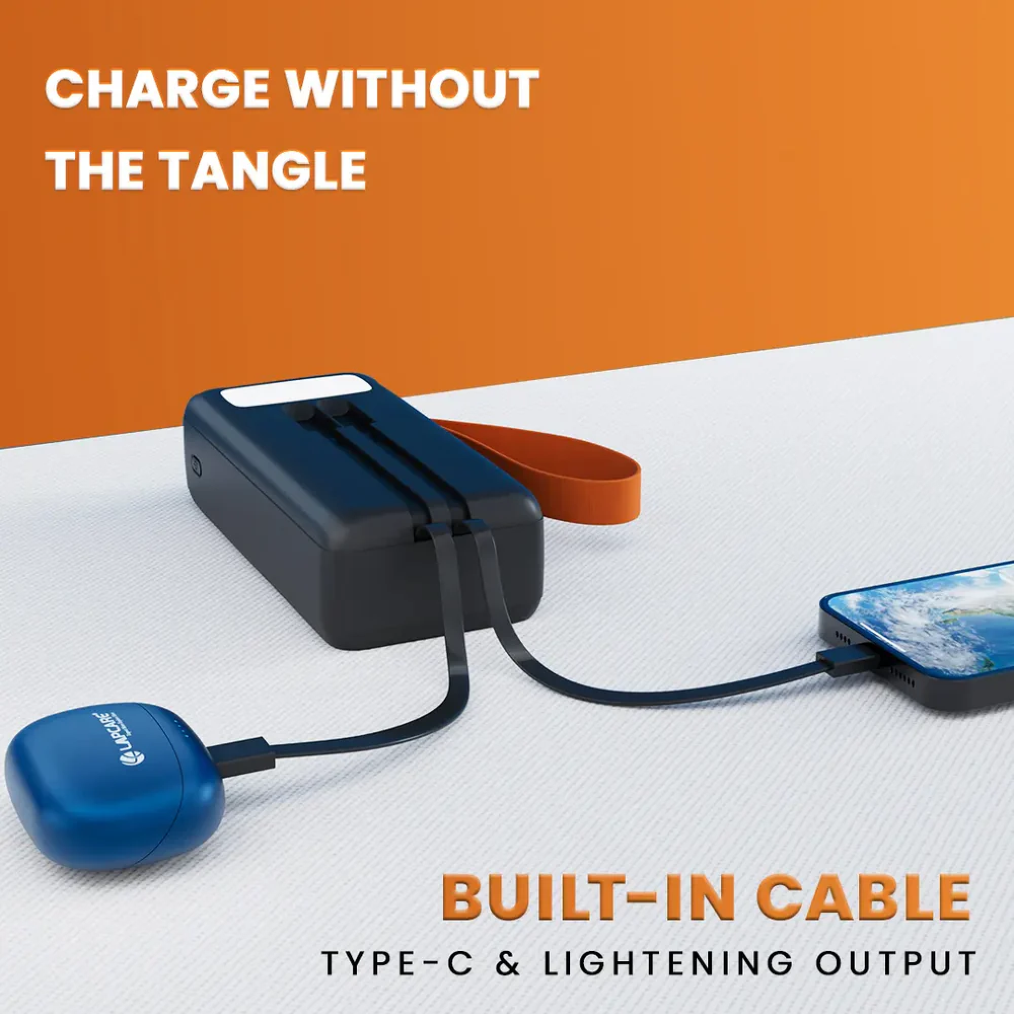 Lapcare 30k mAh Multi-Port Power Bank Buy Lapcare 30k mAh Multi-Port Power Bank in bulk for Corporate Gifting | Corporate Gyft