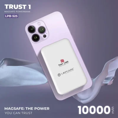 Buy Lapcare Magnetic Wireless Power Bank in bulk for Corporate Gifting | Corporate Gyft