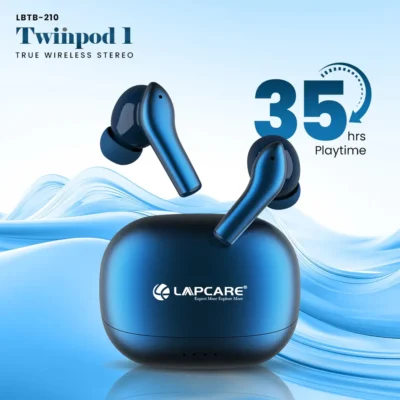 Buy Lapcare Twinpod-1 Champ Series EarPods in bulk for Corporate Gifting | Corporate Gyft