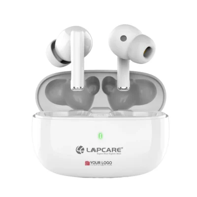 Buy Lapcare Twinpod-3 Champ Series EarPods – White in bulk for Corporate Gifting | Corporate Gyft