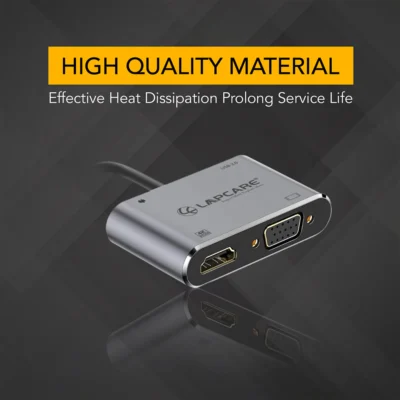 Buy Lapcare Lap-C 4 in 1 Hub in bulk for Corporate Gifting | Corporate Gyft