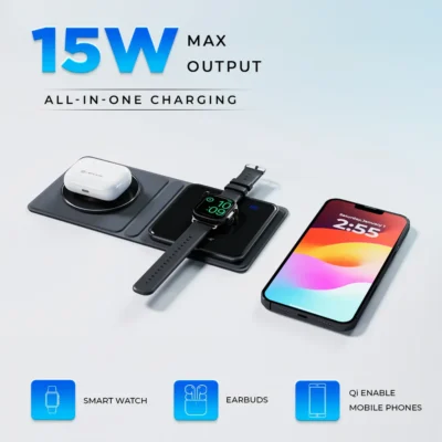 Buy Lapcare 3-In-1 Charging Pad in bulk for Corporate Gifting | Corporate Gyft