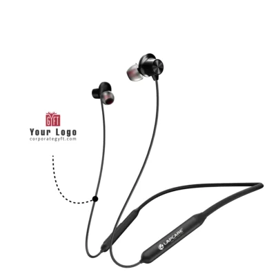 Buy Lapcare Wooband 204 Wireless Neckband in bulk for Corporate Gifting | Corporate Gyft