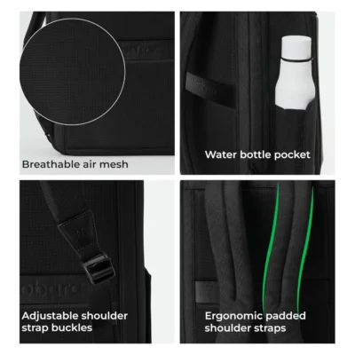 Buy Mokobara The Autopilot Backpack - Black in bulk for Corporate Gifting | Corporate Gyft