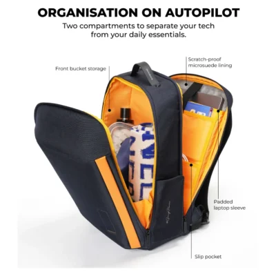 Buy Mokobara The Autopilot Backpack - Blue in bulk for Corporate Gifting | Corporate Gyft