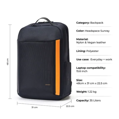Buy Mokobara The Autopilot Backpack - Blue in bulk for Corporate Gifting | Corporate Gyft