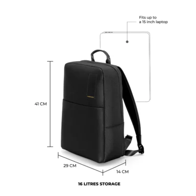 Buy Mokobara Executive Backpack - Black in bulk for Corporate Gifting | Corporate Gyft