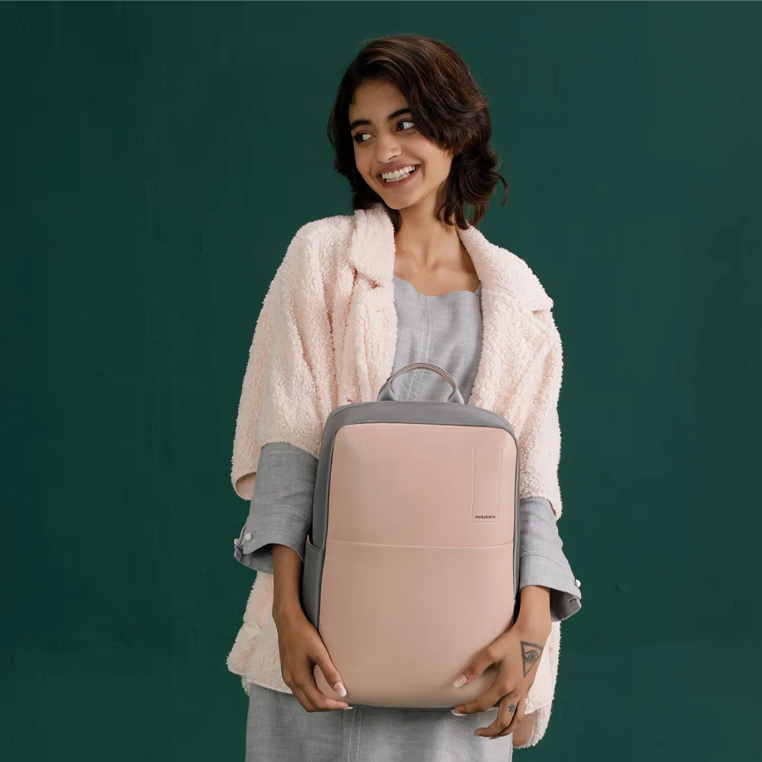 Mokobara Executive Backpack - Pink - Image 6