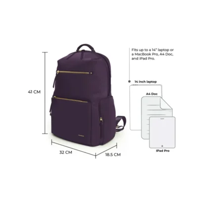 Buy Mokobara Bliss Backpack - Purple in bulk for Corporate Gifting | Corporate Gyft