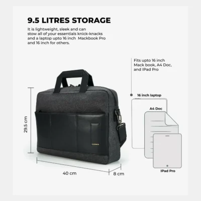 Buy Mokobara The Black Briefcase in bulk for Corporate Gifting | Corporate Gyft