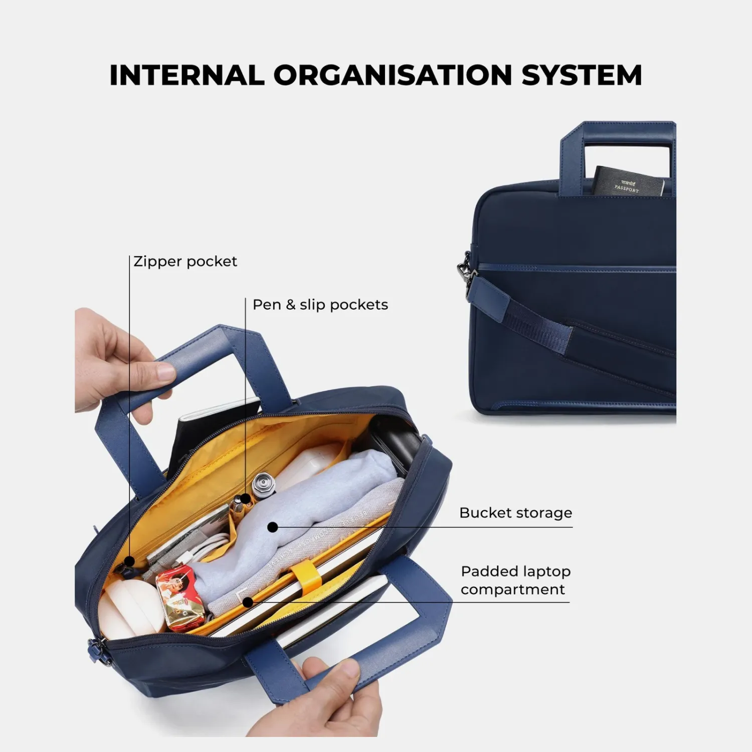 Mokobara The Blue Briefcase - Image 4