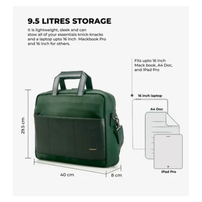 Buy Mokobara The Green Briefcase in bulk for Corporate Gifting | Corporate Gyft