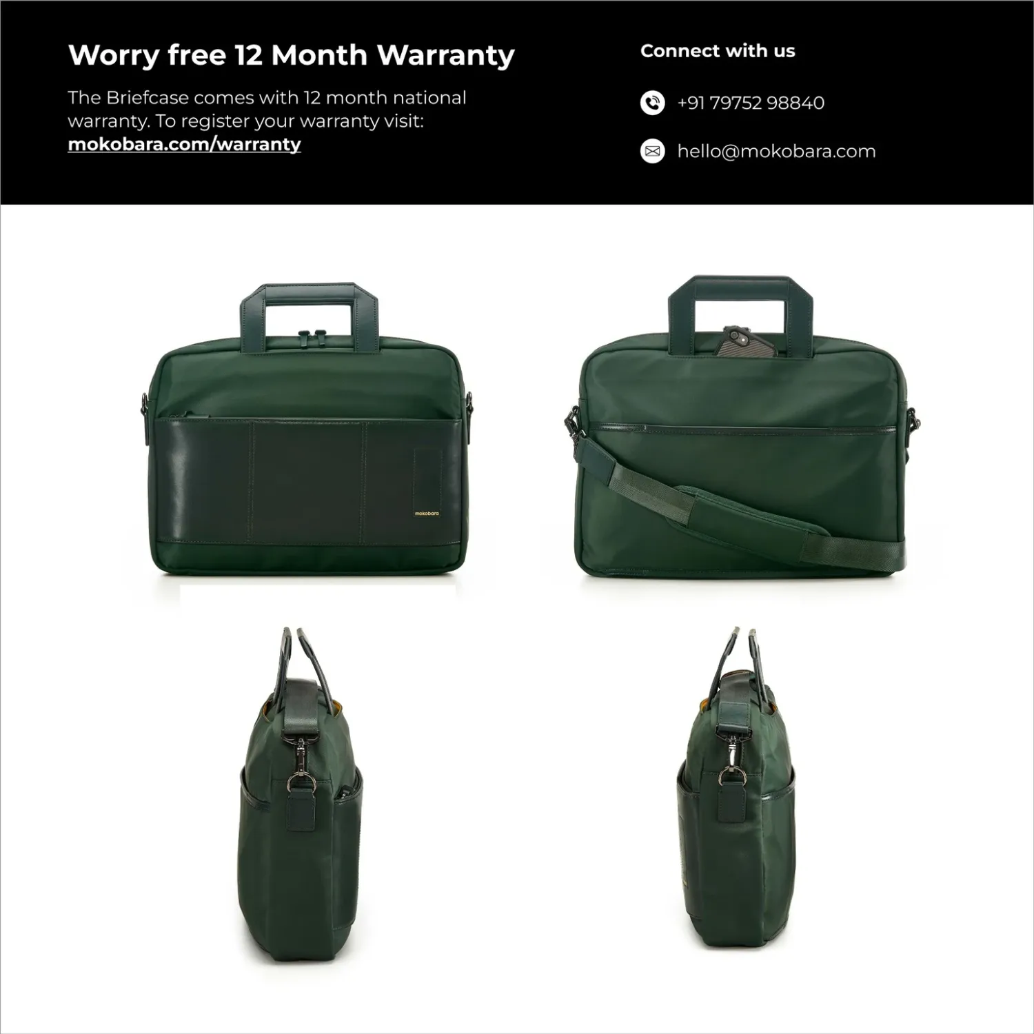Mokobara The Green Briefcase - Image 7