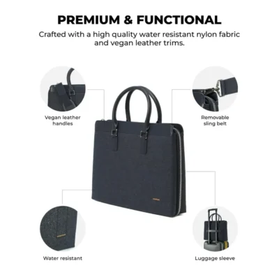 Buy Mokobara The Blue Pro Briefcase in bulk for Corporate Gifting | Corporate Gyft