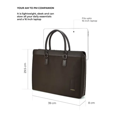 Buy Mokobara The Brown Pro Briefcase in bulk for Corporate Gifting | Corporate Gyft