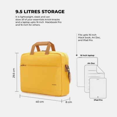 Buy Mokobara The Yellow Briefcase in bulk for Corporate Gifting | Corporate Gyft