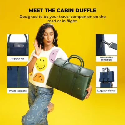 Buy Mokobara The Cabin Duffle - Green in bulk for Corporate Gifting | Corporate Gyft